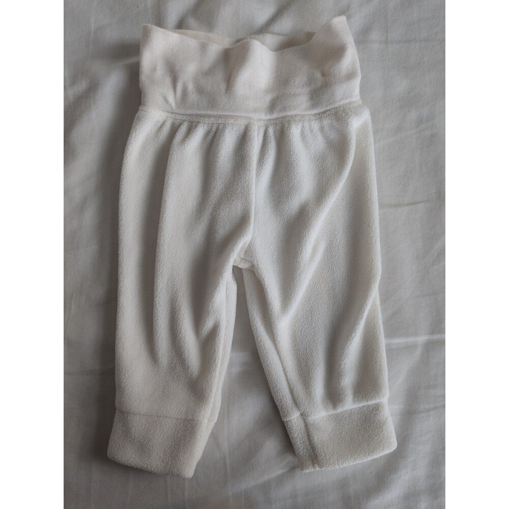 White Fleece Pants, 3m